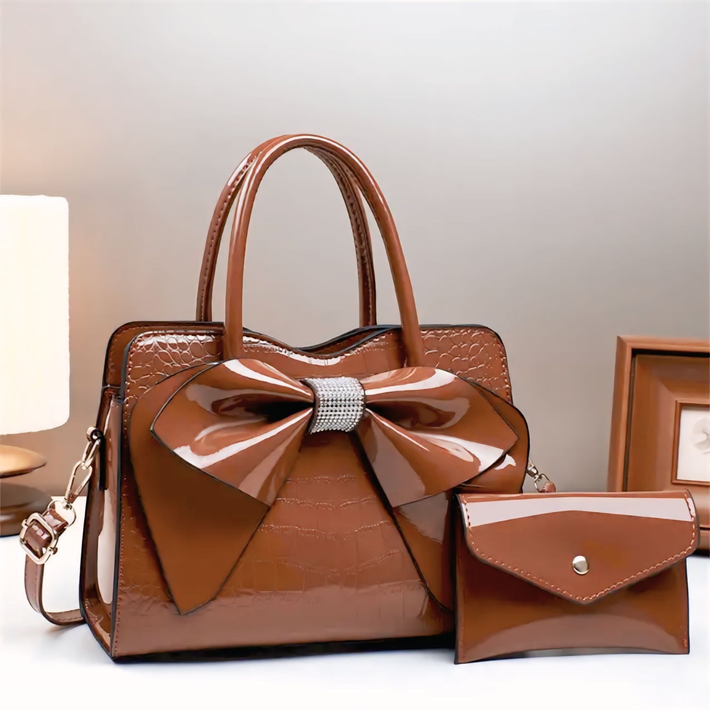 Luxevibe 2025 Women Luxury Handbag – Casual PU Leather Lady Bag with Chain Strap (Model: BTL-23143-ZSY)